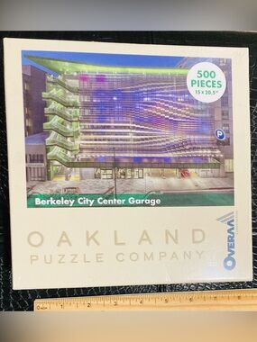 NEW Berkeley City Center Garage by The Oakland Puzzle Company 500-Piece Overaa